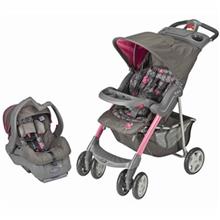 ست کالسکه و کریر ایون فلو مدل Aura Evenflo Aura Stroller and Carrier Set